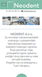 Mobile Screenshot of neodent.ba